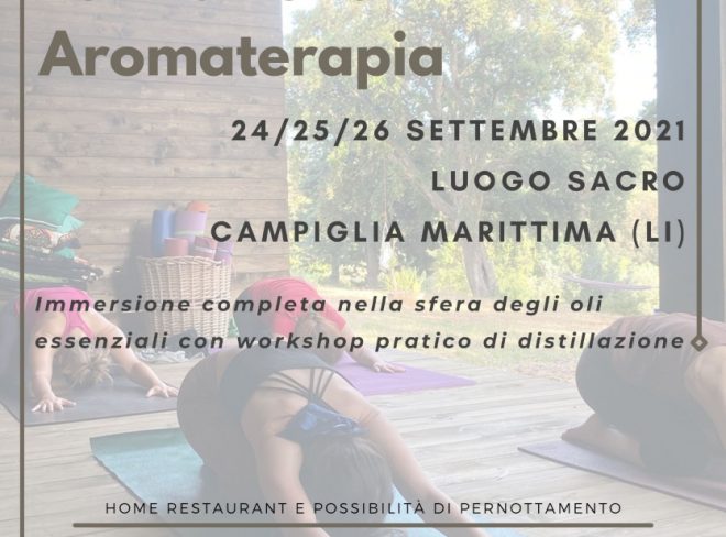 Ritiro yoga e formazione in aromaterapia www.benessererboristico.it