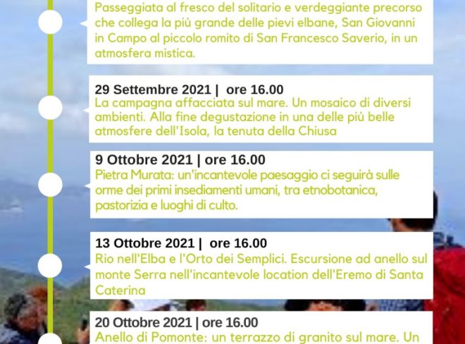 Erborare Isola dElba Ottobre 2021 www.benessererboristico.it 1