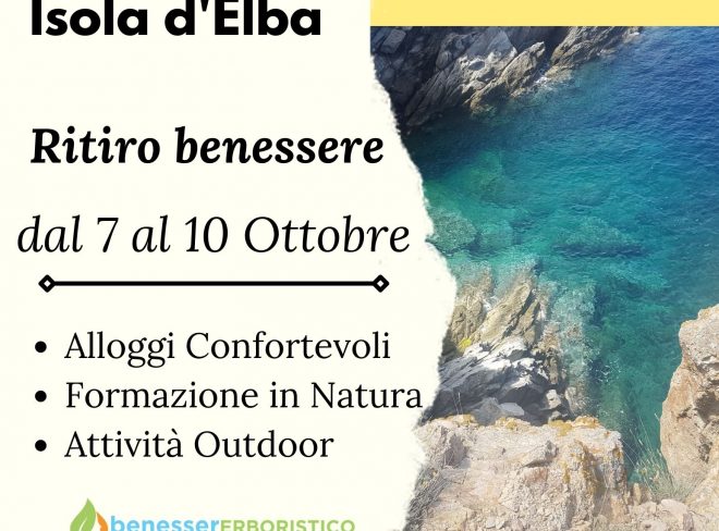 Retreat Benessere Mediterraneo Isola dElba www.benessererboristico.it 4