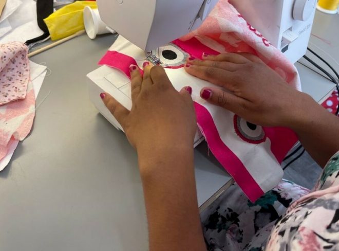 Sartoria creativa in farmacia
