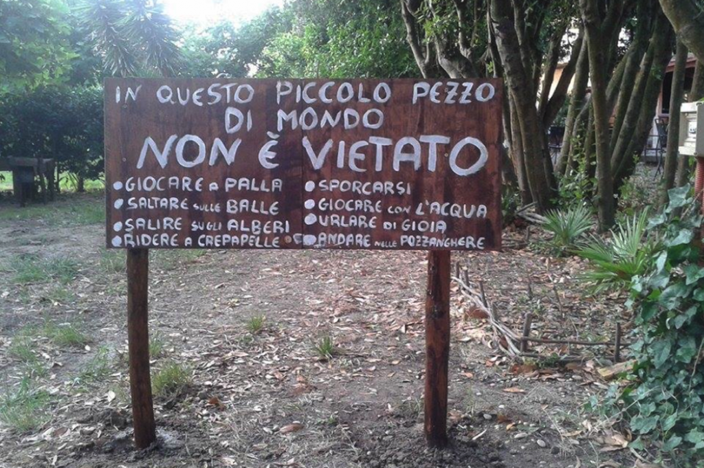 asilo nel bosco