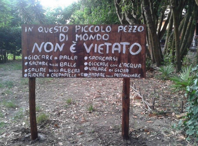 asilo nel bosco