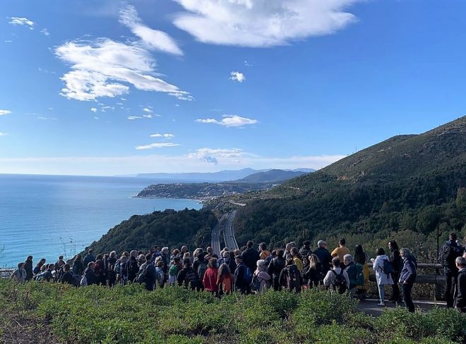trekking protesta
