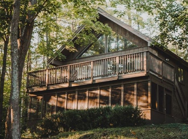 casa ecologica legno bosco