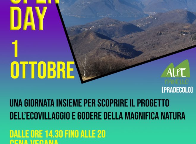 open day 1 OTTOBRE