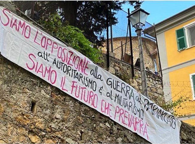 opposizione guerra Non una di meno