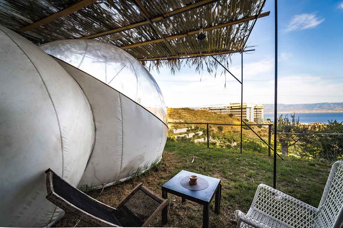 La bubble room di Villarè