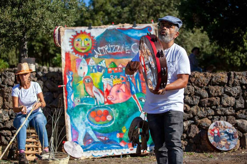 Nitrizzi e cunti durante il festival Viriditas