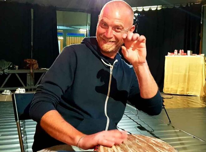 Salvo Vitale, l'artigiano percussionista