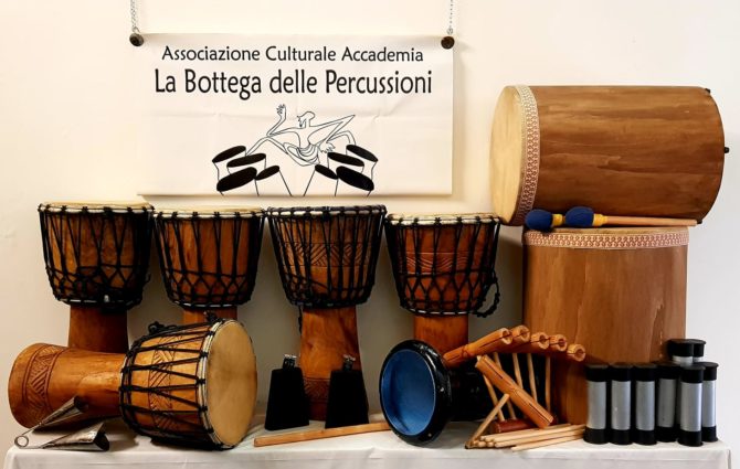 la bottega delle percussioni