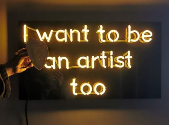 i want to be an artist too