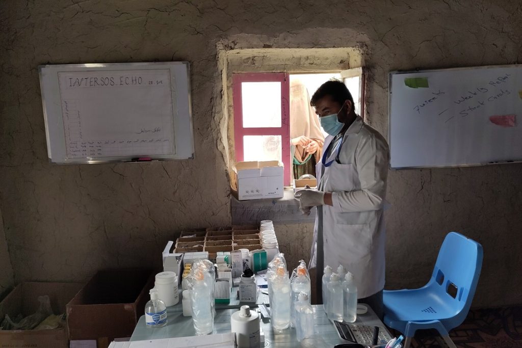 Clinica Pashtun Abad Kandahar GRapino