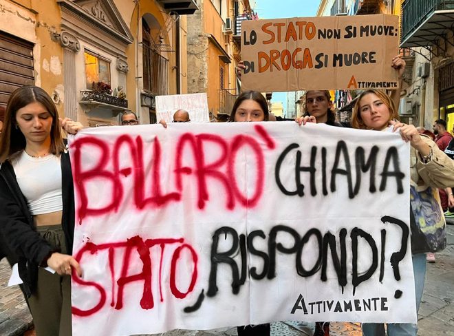 Emergenza crack ballaro