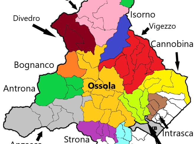 VCO Valli e toponimi