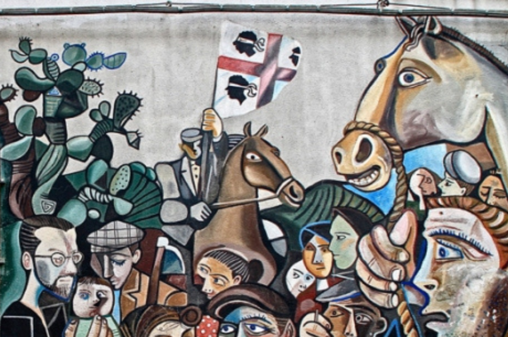 lingua sarda murales orgosolo