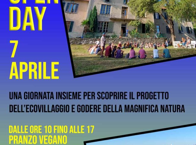 open day 7 aprile