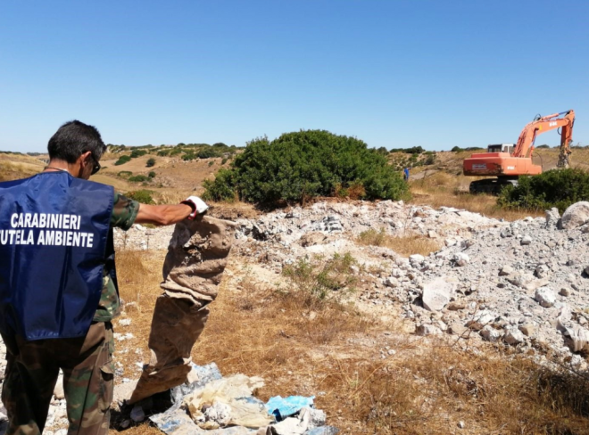 inquinamento sardegna arsenico samatzai su linnarbu Italcementi