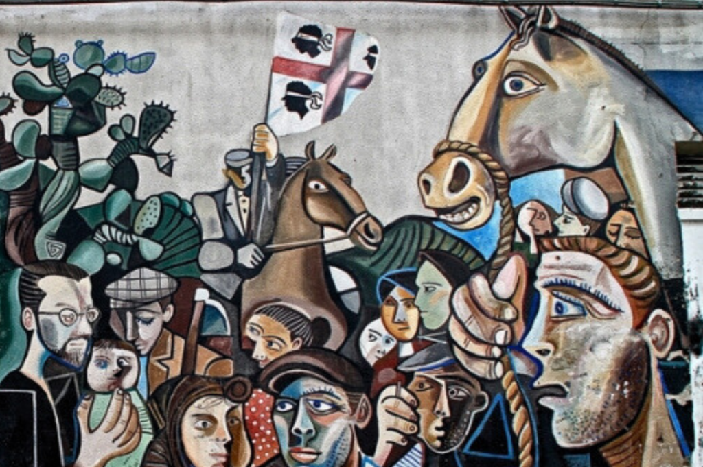 sa die Orgosolo murale