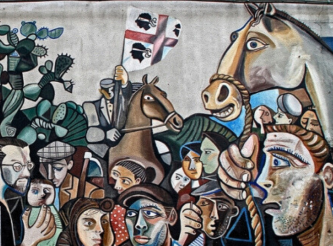 sa die Orgosolo murale