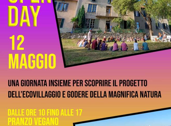 open day 12 maggio