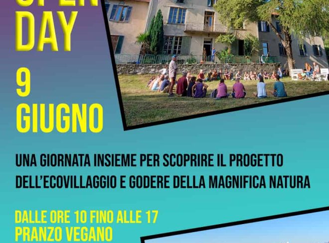 open day 9 giugno