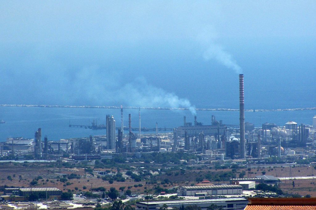 Petrolchimico siracusa