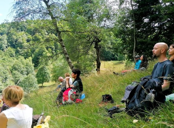 richiamo del bosco forest bathing
