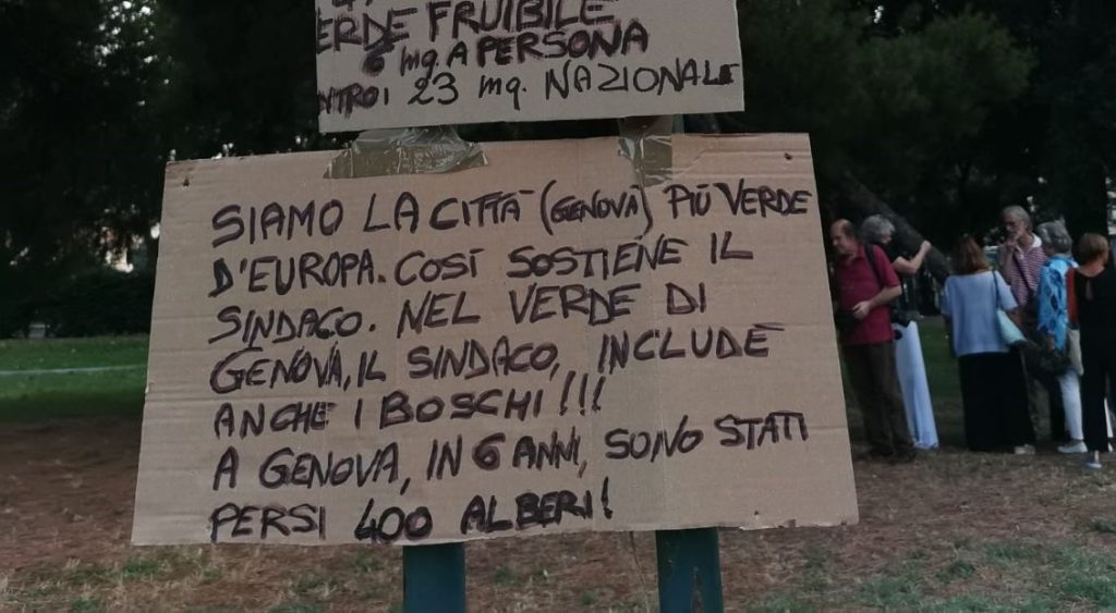 abbattimento degli alberi