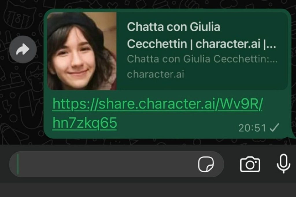 Character.AI, l'intelligenza artificiale e le chat con le vittime di femminicidio