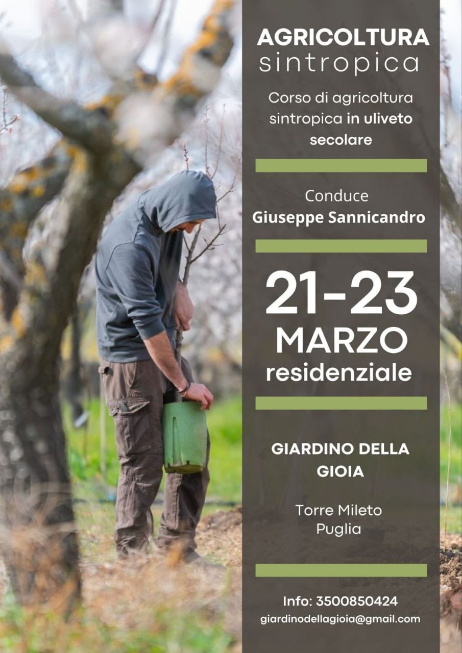corso 21 23 marzo agricoltura sintropica