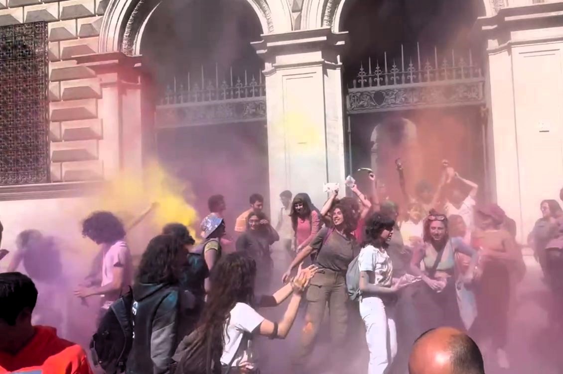 extinction rebellion occupazione ministero giustizia