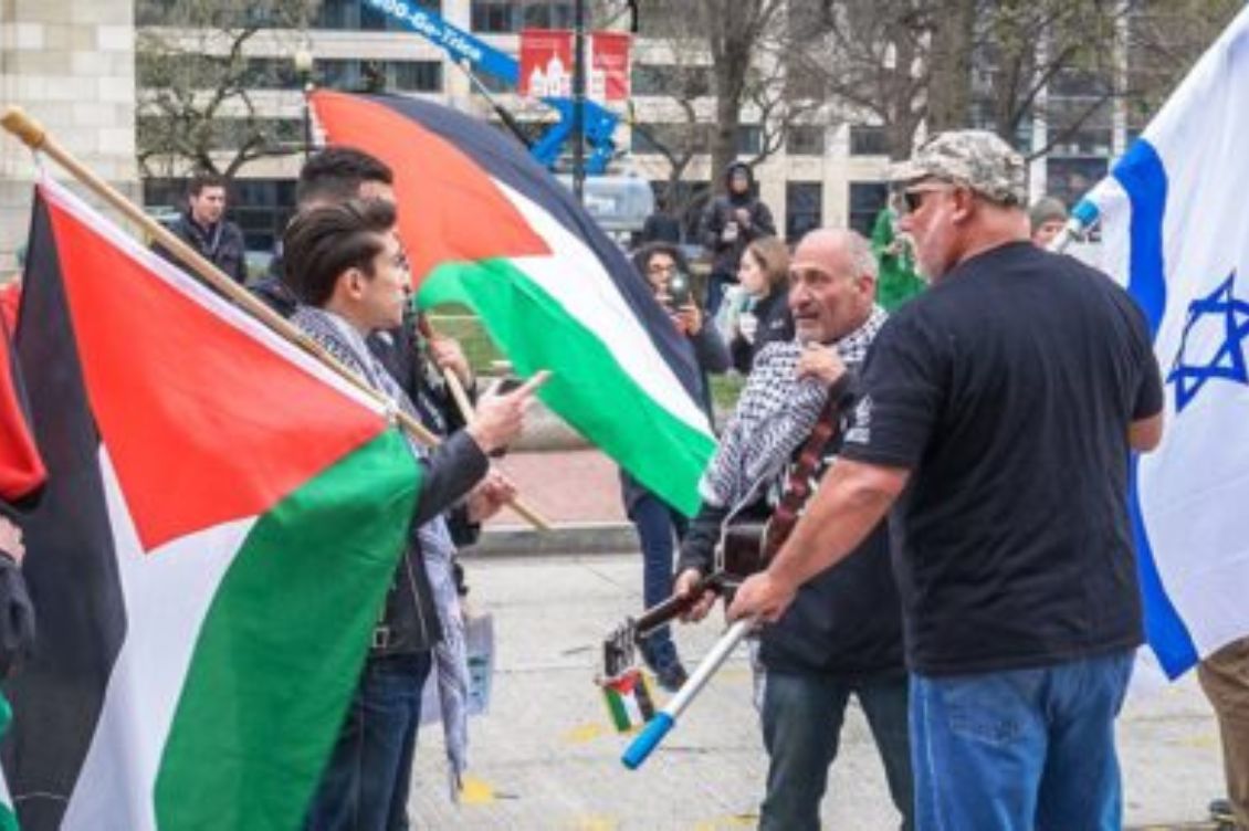 manifestazione pro palestina