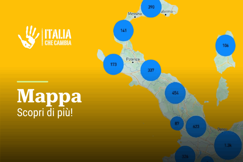 Scopri la mappa di Italia che Cambia