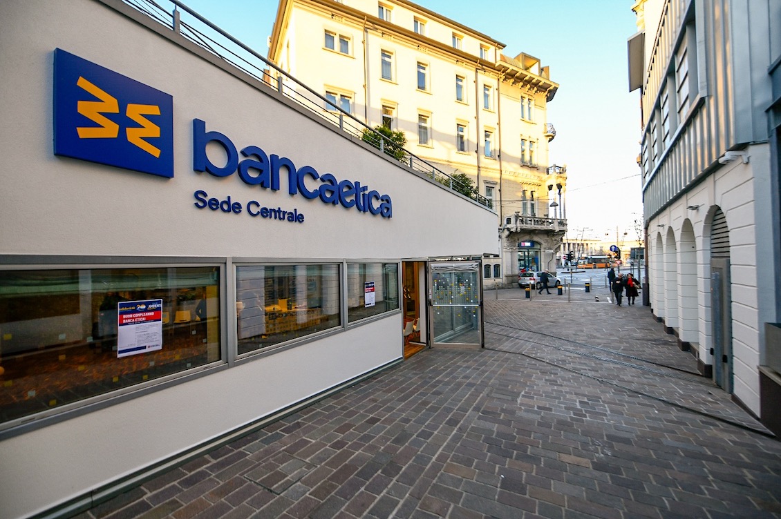 Sede centrale di Banca Etica a Padova, dove è stato presentato il Report di Impatto 2025