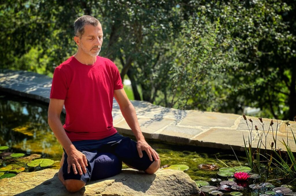 Massimo Forcellini durante il Ritiro nel Silenzio ad Autosufficienza, Cesena