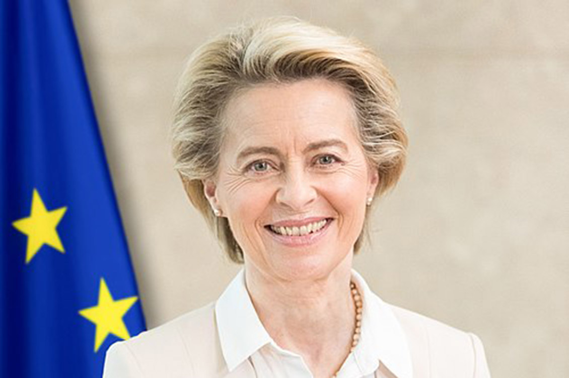 Official Portrait of Ursula von der Leyen clima