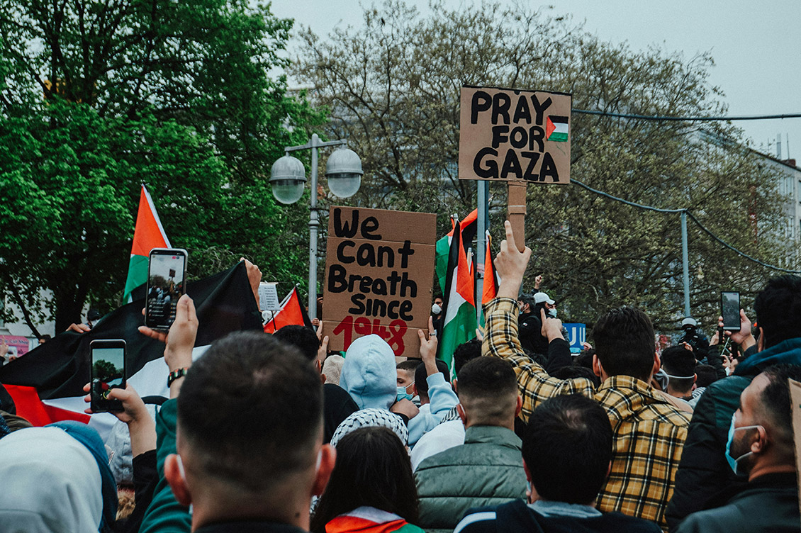 marcia locale per gaza