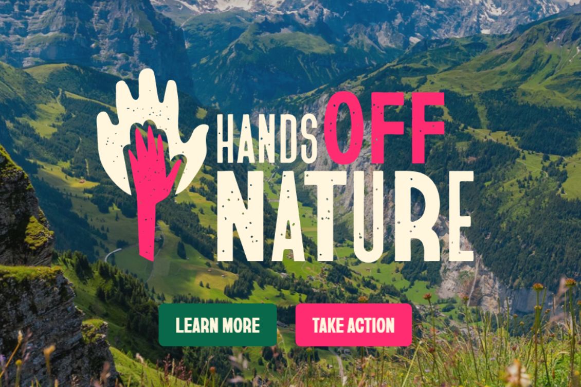 hands off nature