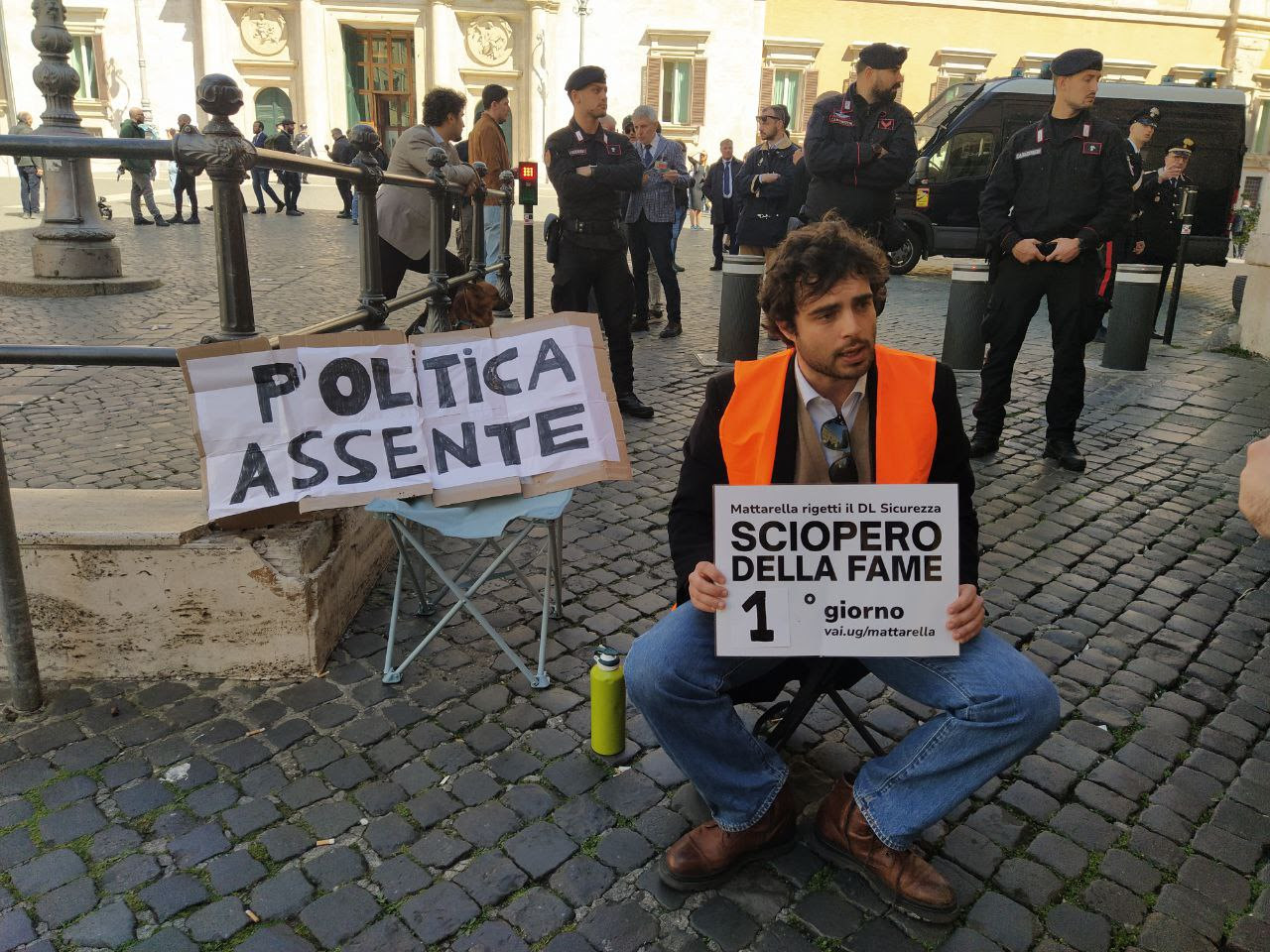 michele giuli sciopero fame
