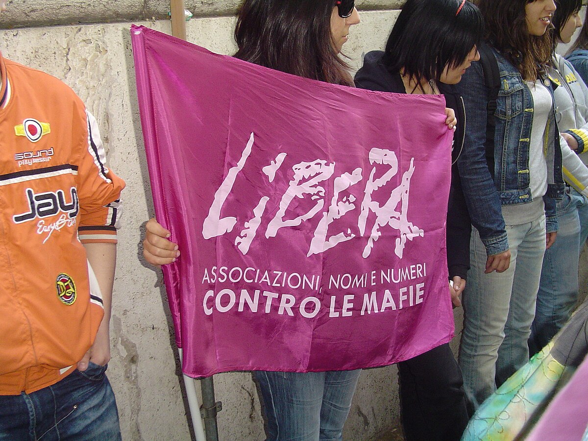 Bandiera Libera viola