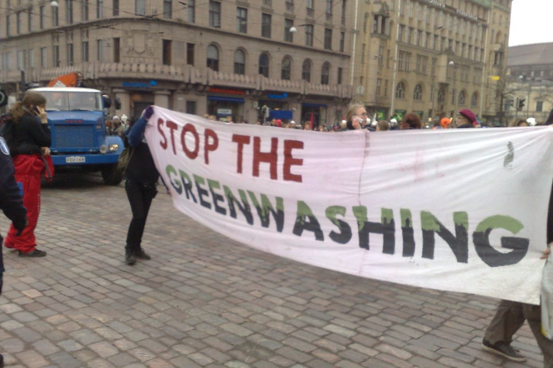 stop greenwashing