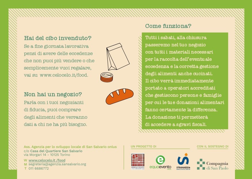 celocelofood rete esercizi commerciali dona cibo chi ne ha bisogno 1561454887