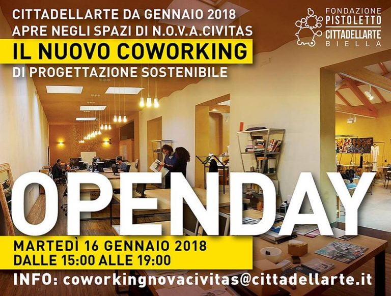 A Cittadellarte inaugura il nuovo coworking di progettazione sostenibile