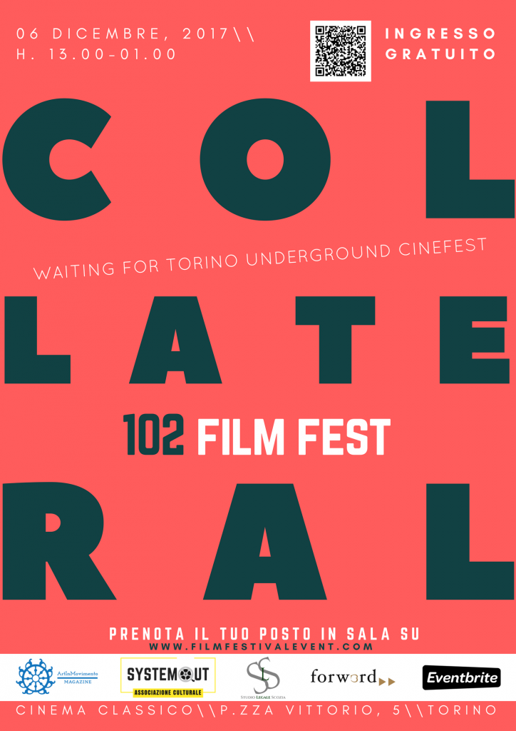 A Torino arriva il Collateral 102 FilmFest