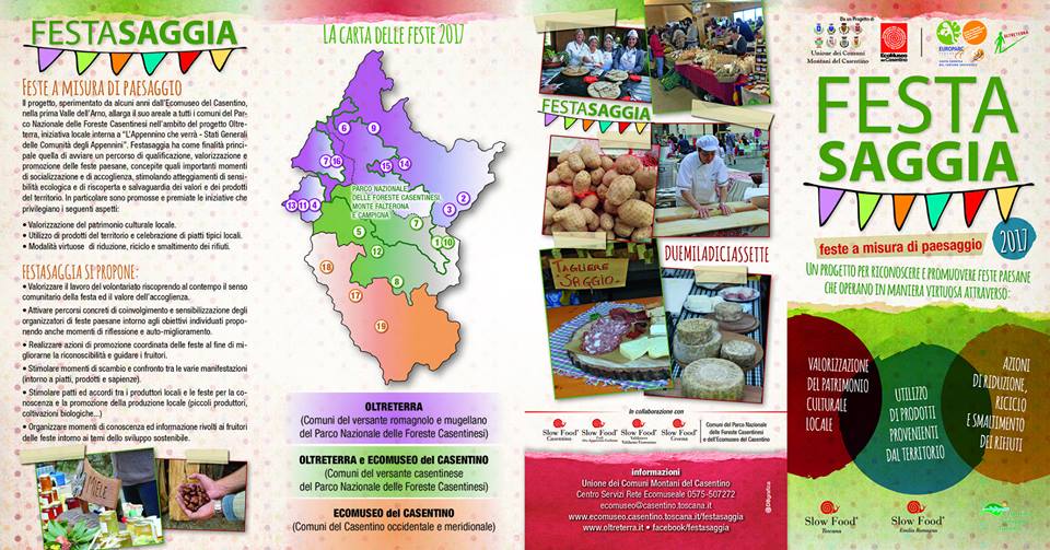 Festasaggia 2017, ecco l’elenco delle manifestazioni accreditate!