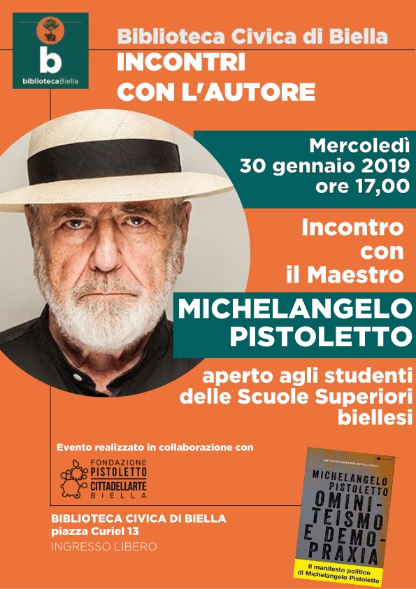 Pistoletto presenta: “Ominiteismo e Demopraxia”, per una rigenerazione della società