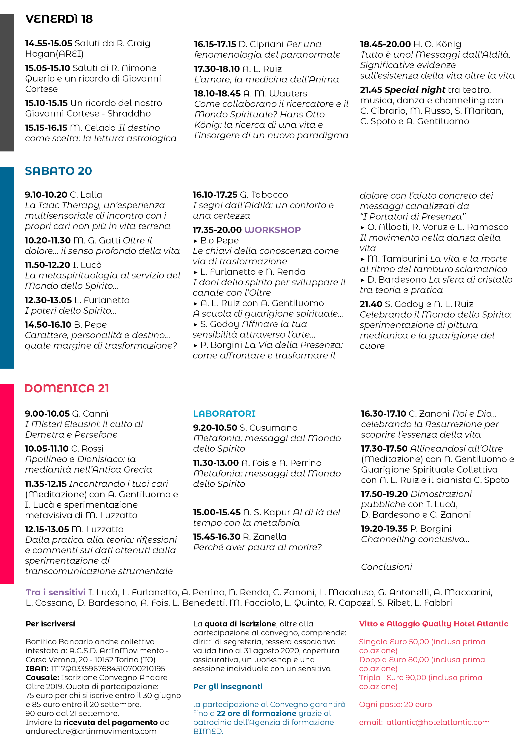 quarta edizione convegno andare oltre uniti nella luce 1569881884