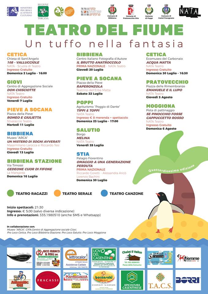 Un tuffo nella fantasia con il Teatro del Fiume!